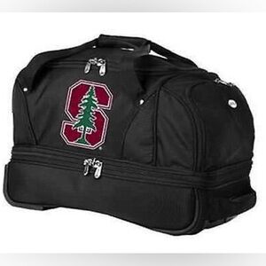Denco Sports Stanford University 22" Small Rolling Duffle Bag